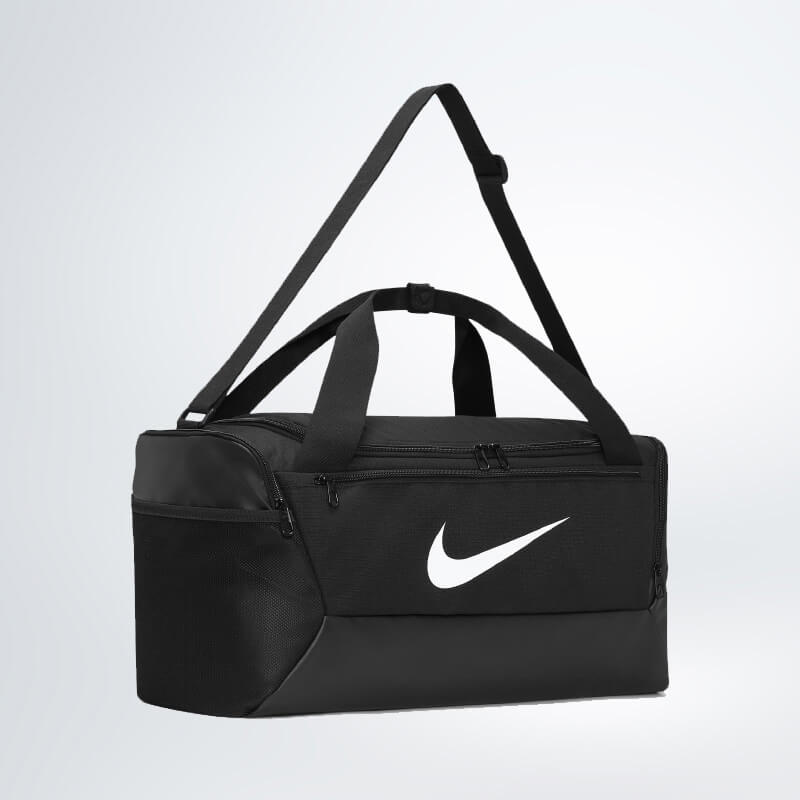 Nike Brasilia 9.5 Small Duffel Bag Unisex Sports Gym Pack Gray